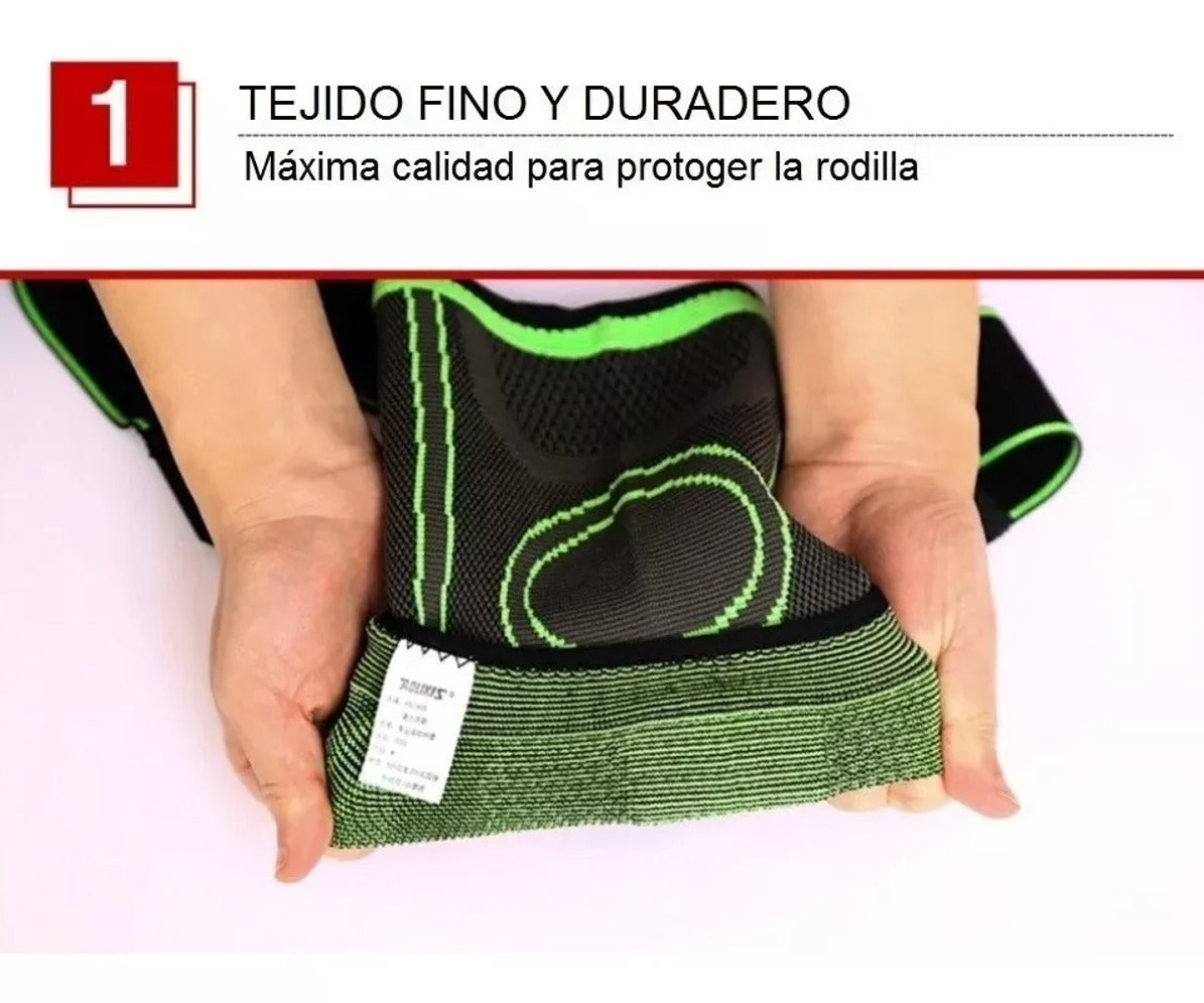Rodillera Ajustable Deportiva Elástica
